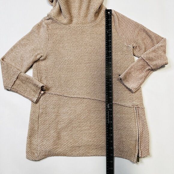 Soft Surroundings Puma Soft Pullover Roll-Neck Casual Tunic Top Pink Sz Small P - Picture 4 of 11